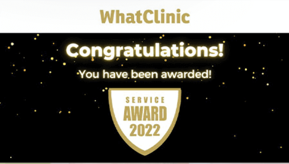 WhatClinic – Service Award 2022